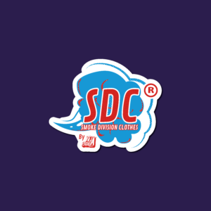 Sticker Smoke Division Clothes – 7,5 x 9 cm