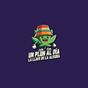 Sticker “Un Plon al Día” – 8,2 x 9 cm